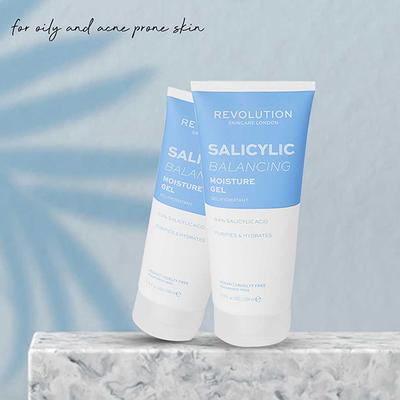Revolution Body Skincare Salicylic (Balancing) Moisture Gel 200 ml - Face Gels