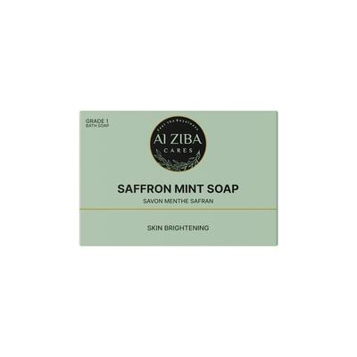 Alziba Cares Soap - Saffron Mint 100 g - Soaps