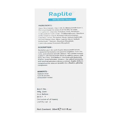 RAPLITE SKIN BOOSTER Serum 30ml - Hyperpigmentation-Ota