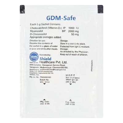 GDM Safe Sachet 5gm - Supplements-Sup