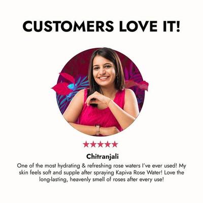 Kapiva Skin Rituals Rose Water 200 ml - Personal Care (Ayush)