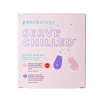 Patchology Serve Chilled Eye Gel Trial Kit - 1- Serve Chilled Rose Eye Gels, 2- Serve Chilled BuBBly Eye Gels 3 + 3 Pair 1's - Eye Gels & Roll-On
