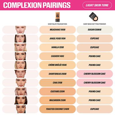Huda Beauty Easy Blur Natural Airbrush Foundation Angel Food 110N 30 ml - Foundation