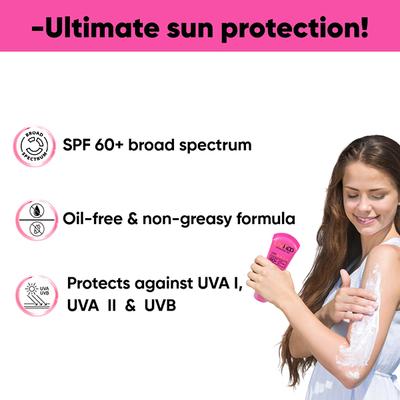 UVMED SPF 60+ UVA/UVB PA++++ TINTED Sunscreen Gel 50g - Sunscreen Preparations-Emo
