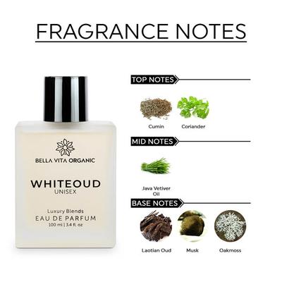 Bella Vita Organic White Oud Perfume And Soft Oudh Long Lasting Fragrance 100 ml - Perfumes (Edt/Edp)