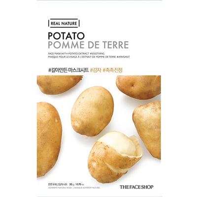The Face Shop Real Nature Potato Pomme De Terre Face Mask 20gm - Sheet Masks