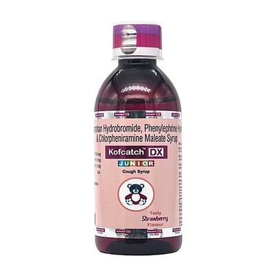 Kofcatch DX Junior Strawberry Flavour Syrup 100ml Price, Uses, Side ...