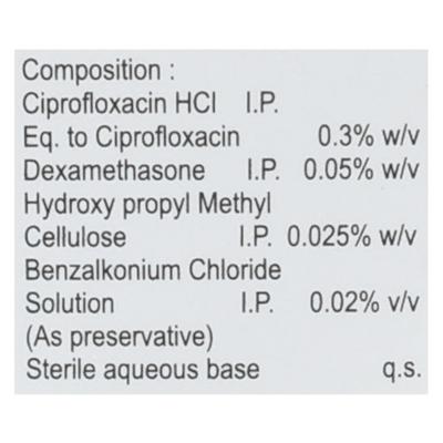 CEFLOX DEE OPTIC Eye/Ear Drops 10ml - Eye Infections-Eaa