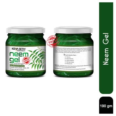 Keya Seth Aromatherapy Neem Gel Skin Rejuvenation System 190 gm - Face Packs