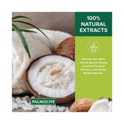 Palmolive Coconut Joy Body Wash Creme Based Exfoliating Body Scrub Based Bodywash Bottle 250 ml - Shower Gels & Body Wash