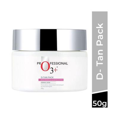 O3+ Brightening & Glow Boosting Dermal Zone D-Tan Pack 50 gm - Masks & Peels
