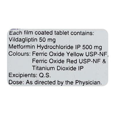 ZAVAMET 500 Tablet 10's - Diabetes-Ant