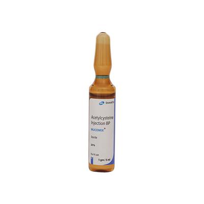 Mucomix 1000mg Injection 5ml - Cough And Cold-Cou