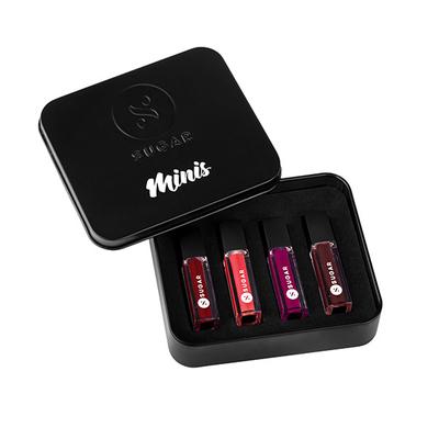 SUGAR Cosmetics Go Bold Mini Lipstick Set of 4 - 1.1 ml 1's - Lipsticks