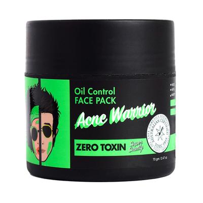 Super Smelly Acne Warrior Oil Control Face Pack 70 gm - Face Packs