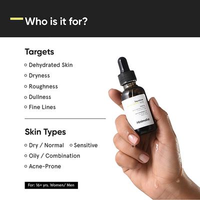 Minimalist Squalane 100 % Face Oil For 30 ml - Face Serum