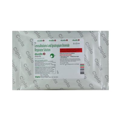 Duolin 3 Respules 5X3ml - Asthma/COPD-Ast