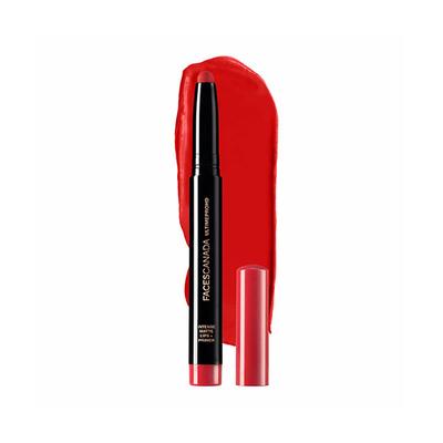 Faces Canada Ultime Pro Hd Intense Matte Lips + Primer - Red Bouquet 18, 9Hr Long Stay 1.4 gm - Lip Crayons