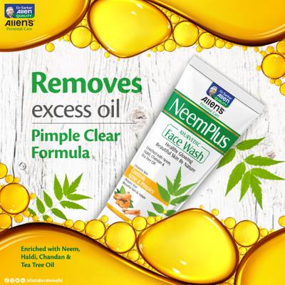 Allen Neem Plus Face Wash 100 ml (Pack Of 2) 1's - Personal Care (Ayush)