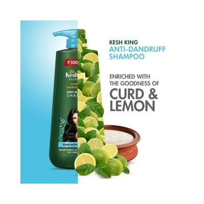 Emami Kesh King Scalp And Hair Medicine Anti-Dandruff Shampoo 600 ml - Shampoos