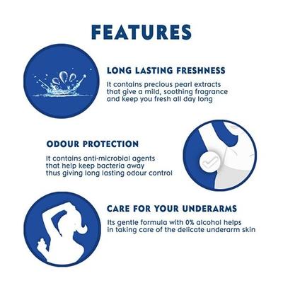 Nivea Pearl & Beauty Roll On Deodorant 72H 50 ml - Deodorants/Roll-Ons