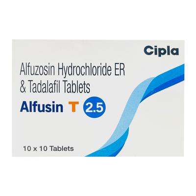 ALFUSIN T 2.5 Tablet 10's - Bladder And Prostate Disorders-Dru