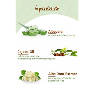 Organic Harvest 3-in-1 Face Wash for Dry and Normal Skin 100 ml - Face Wash & Cleansers