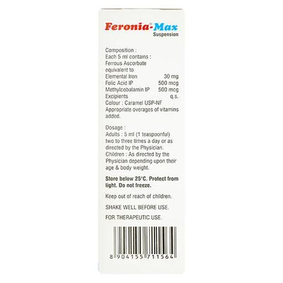 FERONIA MAX ORANGE FLAVOUR Suspension 200ml - Supplements-Vam