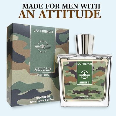 La French Shield Eau De Perfume for Men 100 ml - Men Perfumes (Edt/Edp)