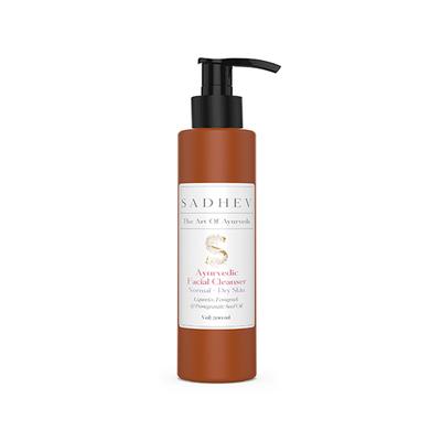 Sadhev - Ayurvedic Facial Cleanser Normal - Dry Skin 200 ml - Face Wash & Cleansers