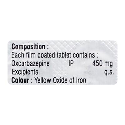 OXCARBAVAC 450 Tablet 10's - Epilepsy/Convulsion-Ant
