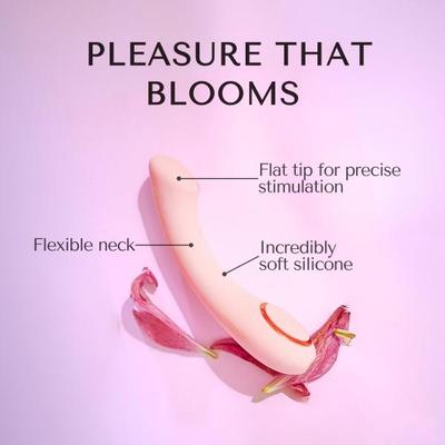 Libertee Premium Rechargeable Massager 12 Modes Rose 1's - Massagers And Vibrators