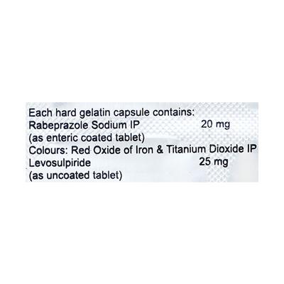 Rafron L 25 Capsule 10'S - Ulcer/Reflux/Flatulence-Aaa