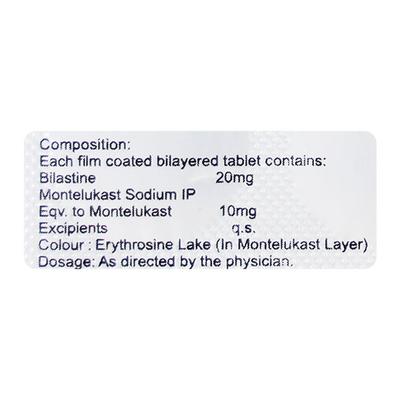 BILACHEK M Tablet 10's - Allergies-Ant