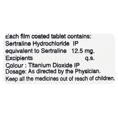 Elesert 12.5mg Tablet 10'S - Depression-Ant