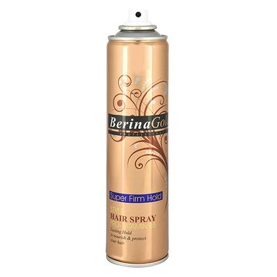 Berina Professional Style Hair Spray Mega Hold Gold Pro Vitamin B5 250ml - Hair Sprays & Mists