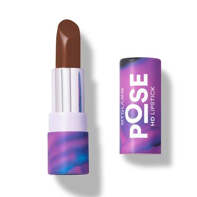 Myglamm Pose Hd Lipstick - Caramel 4 Gm - Lipsticks