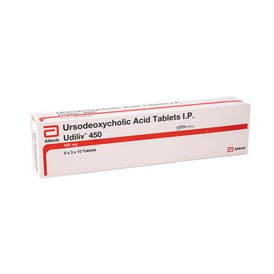 Udiliv 450mg Tablet 10'S - Cholelithiasis/Gall Stones
