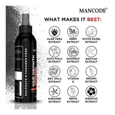 Mancode Hair Growth Tonic - Men 200 ml - Hair Oils