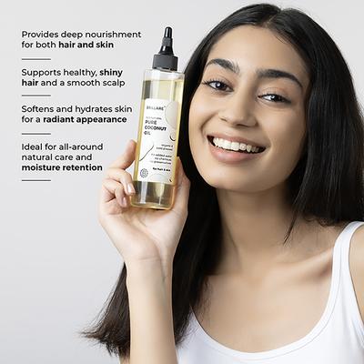 Brillare Pure Coconut Oil 200 ml - Hair Oils