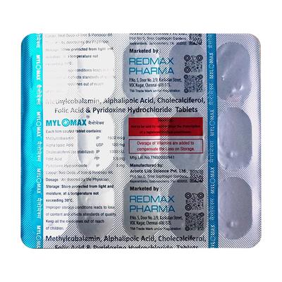 MYLOMAX Tablet 15's - Neuropathic Pain-Dru