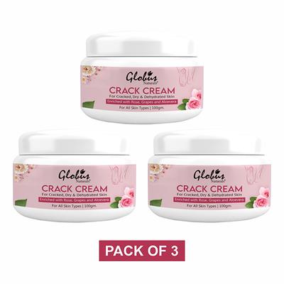Globus Naturals Crack Cream 300 gm - Foot Creams & Lotions