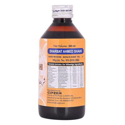 Cipzer Sharbat Ahmad Shahi 200 ml - Speciality Medicines