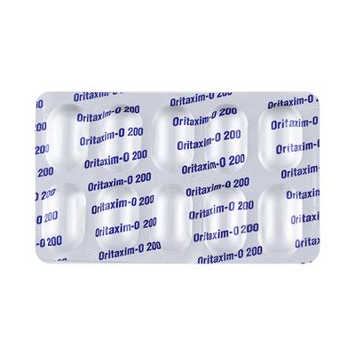 Oritaxim O 200mg Tablet 10'S - Bacterial Infections-Cep