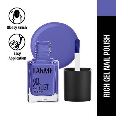 Lakme Absolute Gel Stylist Nail Color 97 Raisin 12 ml - Nail Polish