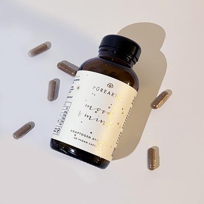 Purearth Mood & Mind Ayurvedic Supplement 60's - Mental Health