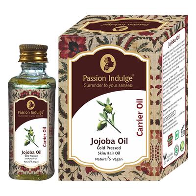Passion Indulge JOJOBA Carrier oil for Skin and hair care 60ML - Carrier Oils