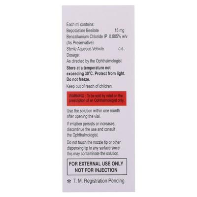 BEPOCHEK Eye Drops 5ml - Dry Eye-ODA