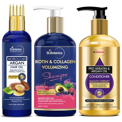 StBotanica Supreme Hair Care Combo 800 ml - Shampoos