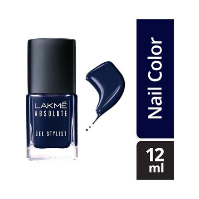 Lakme Absolute Gel Stylist Nail Color Deep Sapphire 12 Ml - Nail Polish